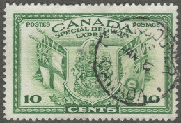 Canada. 1942-3 Special Delivery. War Effort. 10c Used. SG S12 - Express