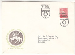 Finlande - Lettre De 1968 - Oblit Autokumpu - - Storia Postale