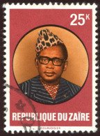 Pays : 509 (Zaïre (ex-Congo-Belge) : République))                Yvert Et Tellier N°:   939 (o)  / COB 955 - Used Stamps