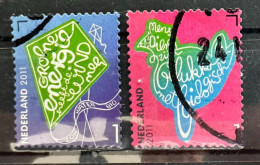 Pays Bas 2011   Y Et T 2824/5 - Used Stamps