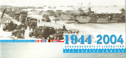 BLOC SOUVENIR NEUF. 1944-2004. DEBARQUEMENT ET  LIBERATION. LES FORCES ARMEES - Blocs Souvenir