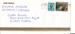 UAE ABU Dhabi Air Mail Cover Sent To Germany 9-3-2000 - Abu Dhabi