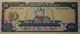 HAITI 10 GOURDES 1991 PICK 256a UNC - Haïti