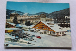 Cpm, Villars Sur Ollon, La Gare Et Le Villars Palace, Suisse - Ollon