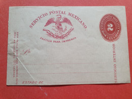 Mexique - Entier Postal Non Circulé - Réf J 214 - Mexique