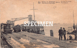 1914-18  Dragueurs De Mines - Zeebrugge - Zeebrugge