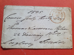 GB - Enveloppe En Franchise Postale Pour Londres En 1835 - Réf J 217 - ...-1840 Préphilatélie