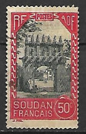 SOUDAN     -   1931 .   Y&T N° 72 Oblitéré . - Oblitérés