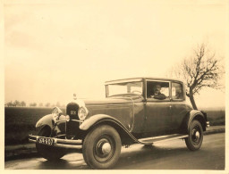 Automobile Ancienne Citroën C6 CITROEN * 1930 * Auto Voiture * Photo Ancienne 10.6x8.2cm - Passenger Cars