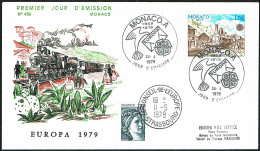 EUROPA FDC SERVICE . TIRAGE LIMITE Nr:70/26. DU CONSEIL DE L'EUROPE STRASBOURG .MONACO.30.4.1979. FRANCE. - Covers & Documents