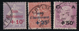 France N°249/251 - Oblitéré - TB - Used Stamps