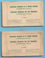 HYNSDAELE RENAIX RONSE 2 Carnets De 12 Cartes Séries 1&2 Sanatorium Provincial  Flandre Orientalepas Courant  Bon état ! - Ronse