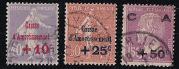 France N°249/251 - Oblitéré - TB - Oblitérés