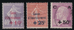 France N°249/251 - Oblitéré - TB - Used Stamps