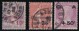 France N°249/251 - Oblitéré - TB - Gebraucht