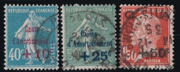 France N°246/248 - Oblitéré - TB - Gebraucht