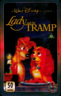 SCHEDA TELEFONICA PHONECARD U.K. DISNEY LADY AND THE TRAMP - UT 0132 - Autres & Non Classés