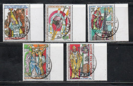 CITTÀ DEL VATICANO VATICAN VATIKAN 1999 I VIAGGI DEL PAPA NEL MONDO 1998 POPE TRAVELS SERIE COMPLETA FULL SET USATA USED - Used Stamps