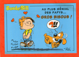 BOULE & BILL - Au Plus Génial Des Papys ....GROS BISOUS - (ROBA) - - Comicfiguren