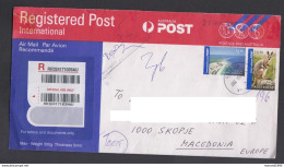 AUSTRALIA, R-COVER, Fauna, Republic Of Macedonia  (006) - Enteros Postales