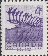 1956 CANADA - KANADA MNH SCOTT 360 4 CENTS WILDLIFE FAUNA ANIMALS - CARIBOU - Ongebruikt