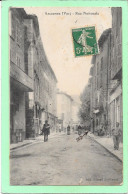 83 SALERNES - Rue Nationale - Animée - Salernes