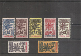 Haut - Sénégal Et Niger - Arbres ( Lot De Timbres Différents X -MH ) - Unused Stamps