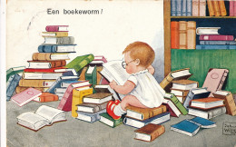 JON WILLS    EEN BOEKENWORM - Wills, John