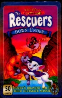 SCHEDA TELEFONICA PHONECARD U.K. DISNEY THE RESCUERS: DOWN UNDER - UT 0191 - Autres & Non Classés