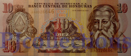 HONDURAS 10 LEMPIRAS 2003 PICK 86b UNC - Honduras