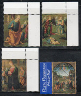 CITTÀ DEL VATICANO VATICAN VATIKAN 1999 NATALE CHRISTMAS NOEL WEIHNACHTEN NAVIDAD SERIE COMPLETA COMPLETE SET USATA USED - Used Stamps