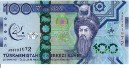 Turkmenistan  P-41  100 Manat    2017  UNC - Turkmenistán