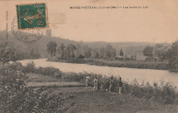 Morée Fréteval (41 - Loir Et Cher) Les Bords Du Loir - Pêche à La Ligne - Moree