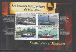 Saint-Pierre-et-Miquelon  BF N° 12** Neuf Sans Charnière - Blocs-feuillets