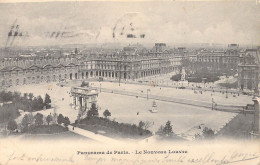 FRANCE - 75 - Paris - Panorama De Paris - Le Nouveau Louvre - Carte Postale Ancienne - Louvre