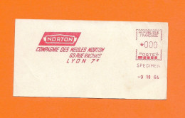 EMA Specimen FRANCE MEULE OUTILLAGE INDUSTRIE WERKZEUG TOOLS NORTON RACHAIS LYON 7e 1964 - Usines & Industries