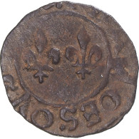 Monnaie, France, François Ier, Denier Tournois, TTB, Cuivre - 1515-1547 Frans I