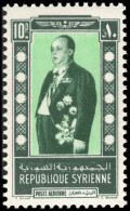 Syria 1942 President Taj Addin El-Husni Air Unmounted Mint. - Unused Stamps