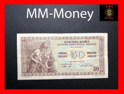 YUGOSLAVIA  50 Dinara  1.5.1946   P. 64   VF++    [MM-Money] - Yougoslavie