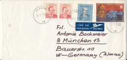 Turkey Cover Sent Air Mail To Germany Alanya 25-9-1971 - Storia Postale