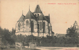 Chavanges * Place Et Abside De L'église * Attelage - Other & Unclassified