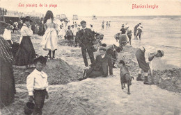 BELGIQUE - Blankenberghe - Les Plaisirs De La Plage - Carte Postale Ancienne - Blankenberge