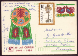 Pologne, Carte Commémorative " Journée Folklore 1949-1984 " - Machines à Affranchir (EMA)