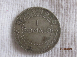 Somalia AFIS: 1 Somalo 1950 - Somalie