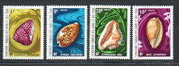 Afar Und Issa 61 - 64 Mnh Meeresschnecken Schnecken - Neufs