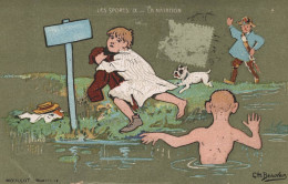 BEAUVAIS ILLUSTRATEUR LES SPORTS LA NATATION - Beauvais