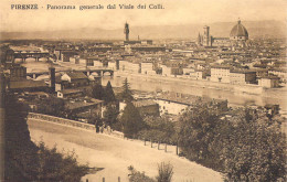 ITALIE - Firenze - Panorama Generale Dal Viale Dei Colli - Carte Postale Ancienne - Firenze