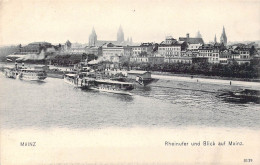 ALLEMAGNE - Mainz - Rheinufer Und Blick Auf Mainz - Carte Postale Ancienne - Mainz