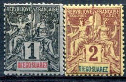 Diego Suarez         38/39 ** - Unused Stamps