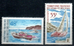 Afar Und Issa 45 - 46 Mnh Motorboot Segelboot - Neufs